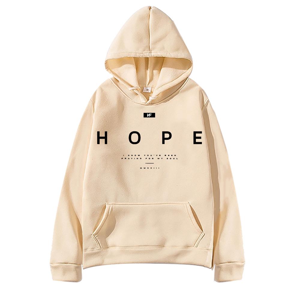 NF Hope Mikina Módní Hip Hop Nové Mikiny s Kapucí Rapper Nf Hope Tour Pulovry Harajuku Dlouhý Rukáv Volný Streetwear Unisex