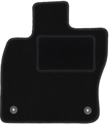 Driver's Mat Black For: Skoda Karoq Crossover (2017-)