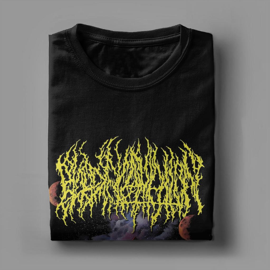 Casual Blood Incantation Pyramid T-Shirts Men O Neck Pure Cotton T Shirts  Short Sleeve Tees Summer Tops