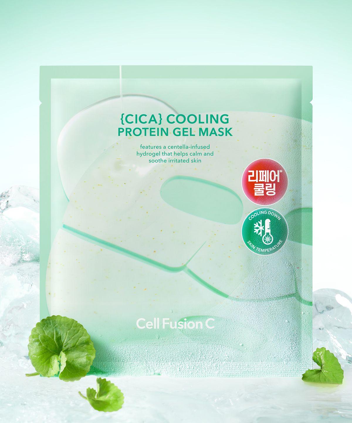 Post Alpha Cica Cooling Protein Gel Mask (5 Sheets)