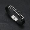 Men'S Silicone Bracelet, Fashion Titanium Steel Personality Accessories Stainless Steel Bracelet Bracelet Accessories