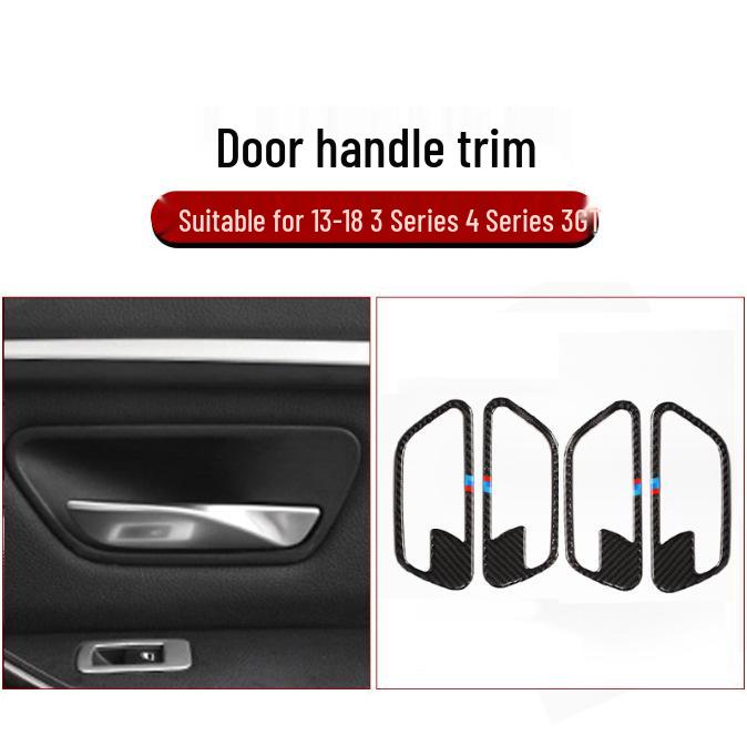 BMW řady 3 & 4 F30, 316i, 320li GT Karbonový interiérový kryt konzoly