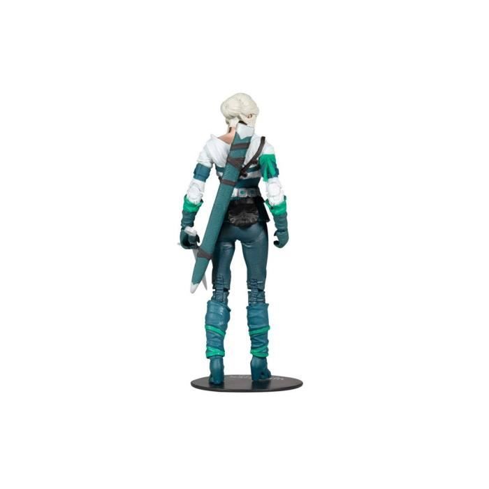 Figurine the witcher - mcfarlane toys - ciri (elder blood) - 18 cm - mixte - adulte - blanc