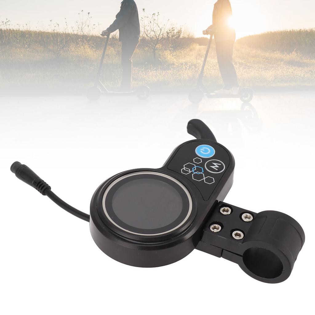 Elektroroller Display Panel Wasserdicht 6-Pin Stecker Elektrofahrrad LCD Display Panel mit USB-Anschluss