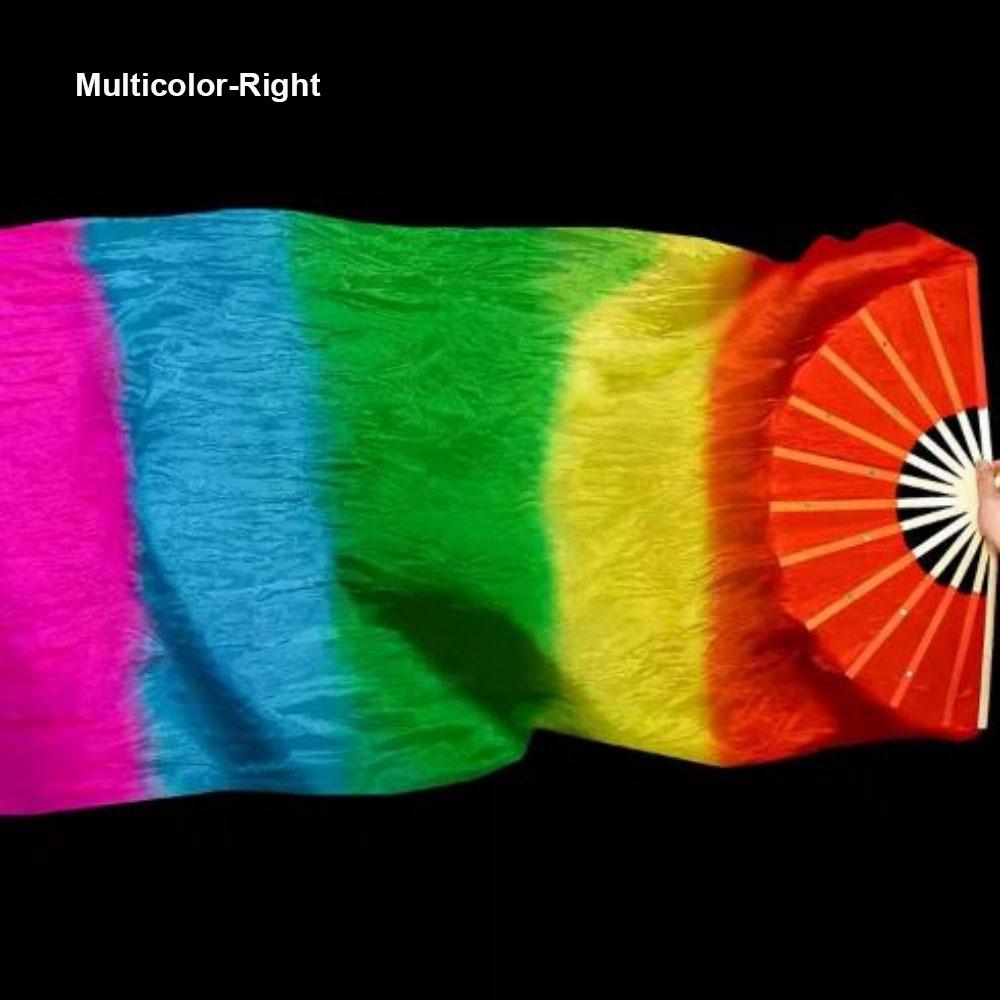 Multicolors Practice Dancer Tool 50cm Square Dancing Hot Sell Belly Dancing Fan  Kid Women