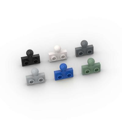 MOC 10 STÜCK 14417 Modifizierte 1x2 Bausteine Set Mit Anhängerkuppelkugel An Der Seite Steine Partikel Puzzle Spielzeug Kindergeburtstag Kindergeschenke