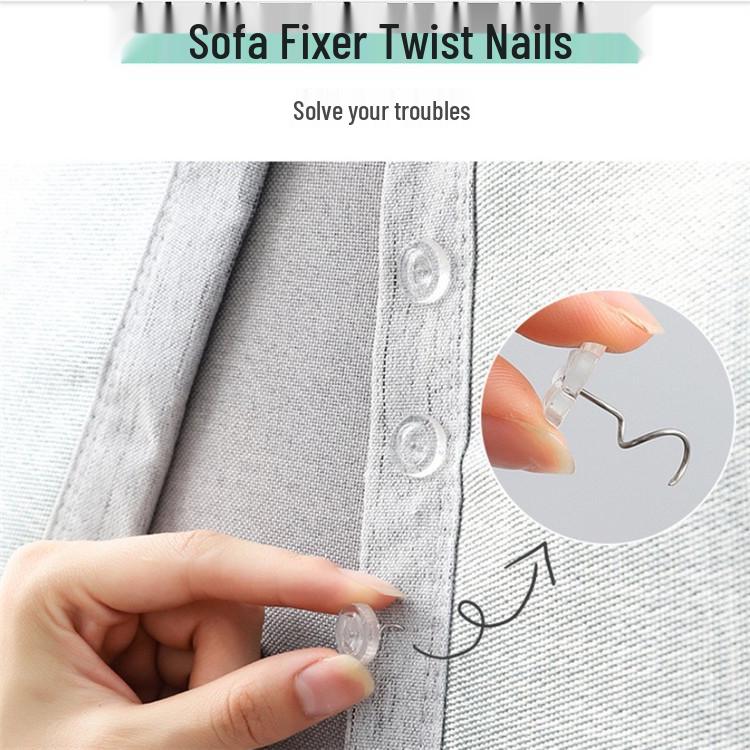 Non-Slip Spiral Fixing Nails for Sofa Cushions and Bed Sheets