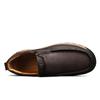 High Quality Men Casual Leather Office Loafers Outdoor Non Slip Walking Flats Business Shoe Classic Work Office Driving Sneakers