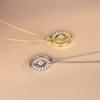 Fashion Trendy Light Luxury Niche Design Sense Collarbone Chain Temperament Simple Ins Cold Wind Sun Moon Star Neckl
