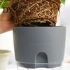 Plant Pot High-tenacity Shatterproof Plastic Decorative Self-watering Ornament Flower Container for Home Vase