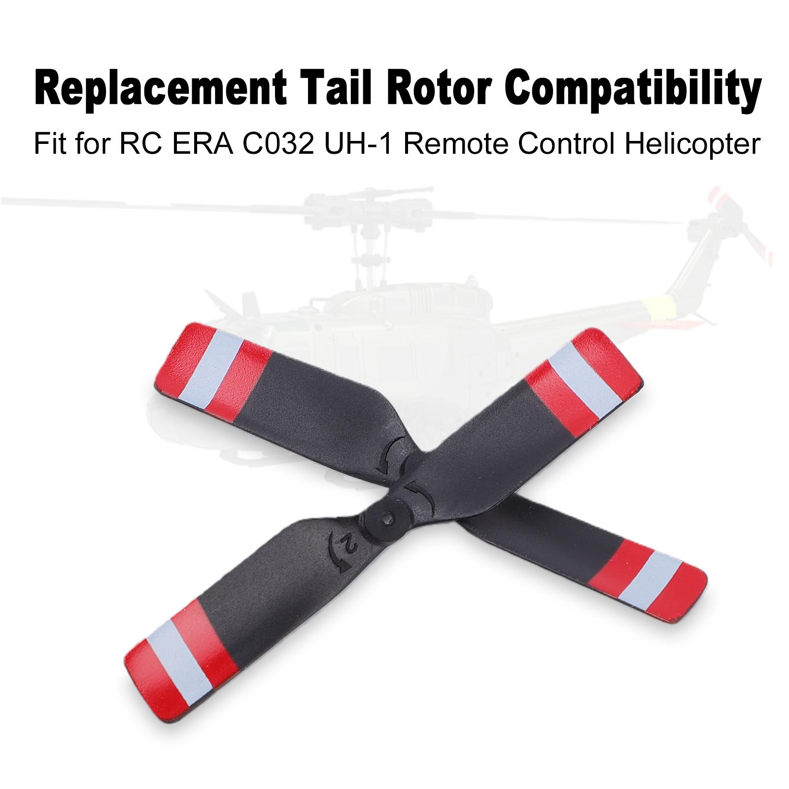 

Tail Rotor Set for RC ERA C032 UH 1 Remote Control Helicopter Precision Balance Stability Lightweight