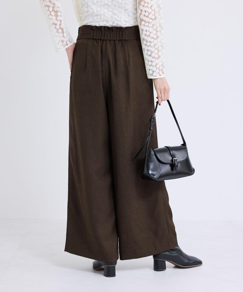 Rope Picnic Suspender Dark Brown Size 38 Wool-Like Pants, (20),