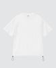 Yunaitideuaeseul 18-Count Oversized String Short Sleeve T-Shirt_White