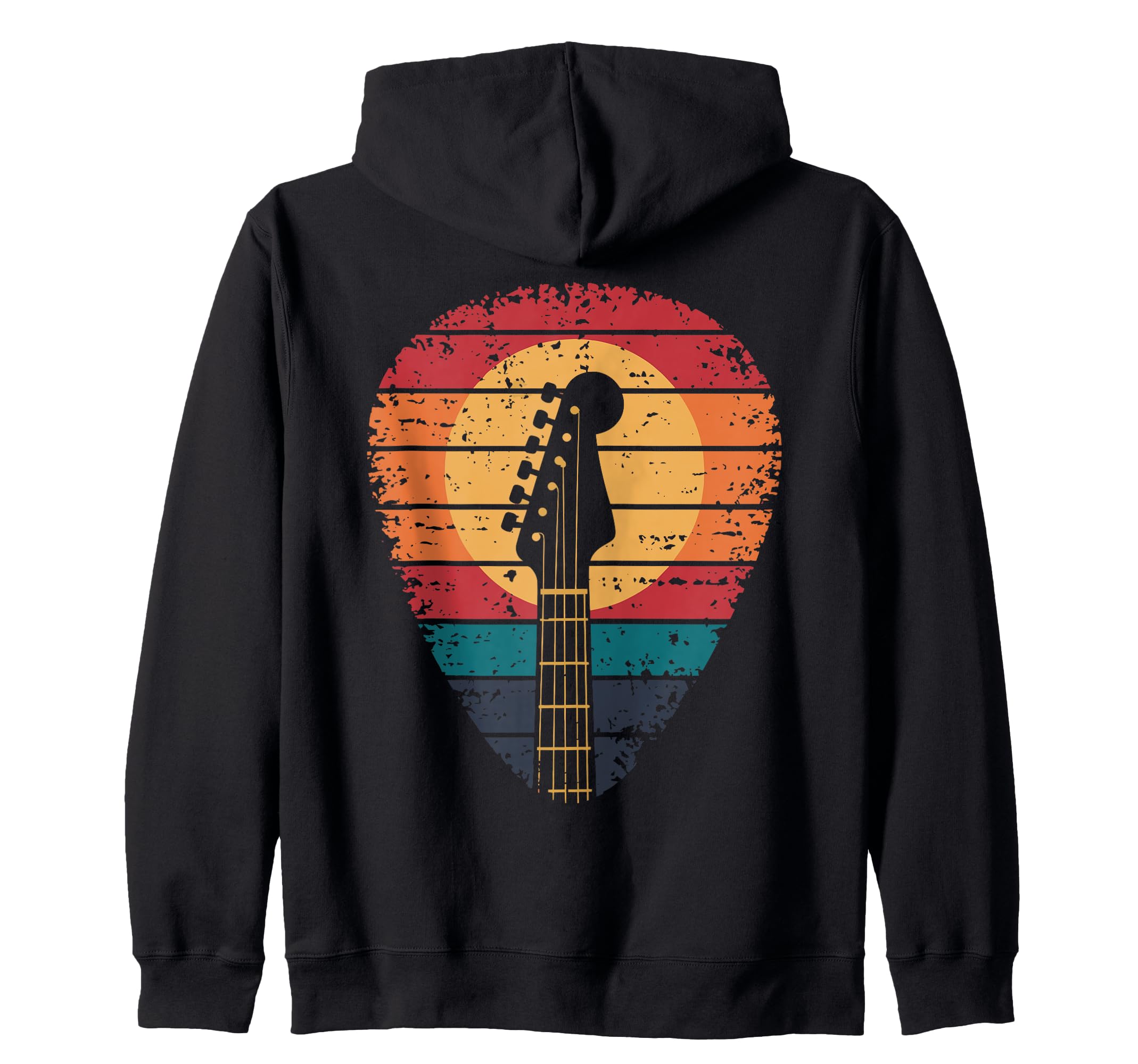 

Skeleton Guitar Guy for zip hoodie guitarists.