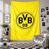 Gobelin Ścienny Borussia Dortmund Sztuka Wisząca Tkanina Dekoracyjne Pokrycie Tła do Dekoracji Pokoju