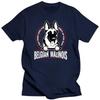 Fashion Men T Shirts Belgian Malinois Tshirt Short Sleeve Cotton Tee Top Best Friend Shepherd Dog T-shirt Clothing Gift Idea