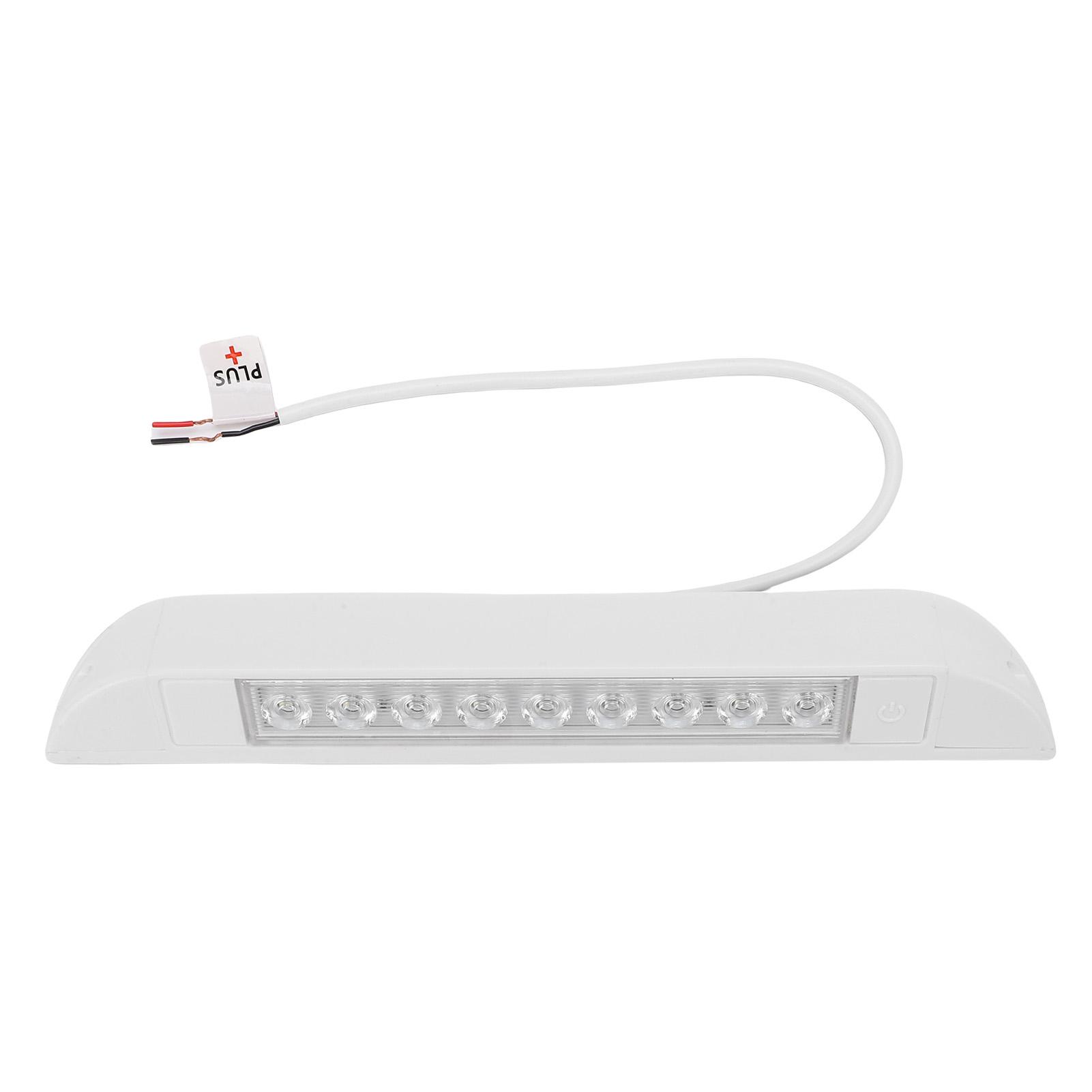 

10 Inch RV LED Awning Porch Light 6000K Cool 12V 24V Down Angle Beam Utility Light Fixture for Truck Trailer Camping Car