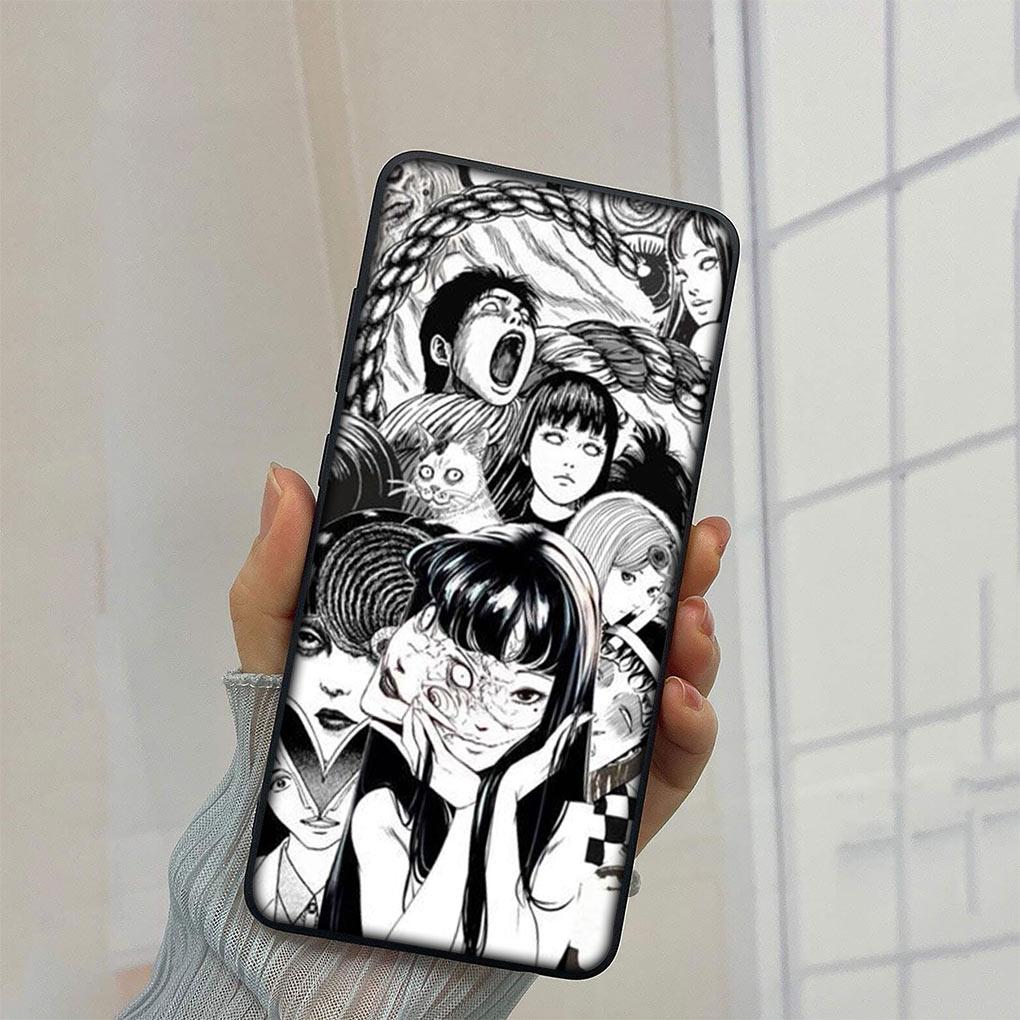 Tomie Junji Ito Collections Cover Phone Case for Xiaomi Redmi Note 9 8 11 Pro 4G 5G 9S 11S 9A 9C NFC 9T 8A Funda Soft Casing