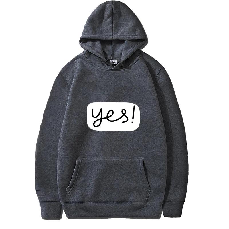 Autumn Fleece Korean Fashion Finger Heart Solid Color Hooded Long Sleeve Drawstring Pockets Loose Hoodie Sweatshirts Top