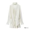 European Style 2025 Women's Silk Satin Scarf Dress - Elegant New Fashion 