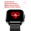 Women Gold Smart Watch Men Waterproof Bluetooth Wireless Call Infinite Screen Smart Bracelet 2024 New Watch DIY Watch Face Bands
