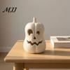 Gift for Halloween Lovers Pumpkin Lantern Ornament, Resin Hollow Tabletop Figurine, Farmhouse Thanksgiving Decor Decorative Table Centerpieces