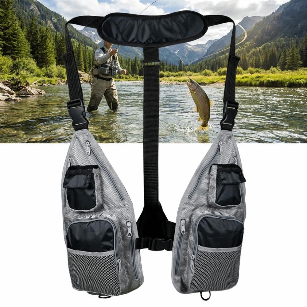 Quick Dry Fishing Waistcoat Multiple Pockets Fly Fishing Vest Fishing Vest  Outdoor Enthusiasts
