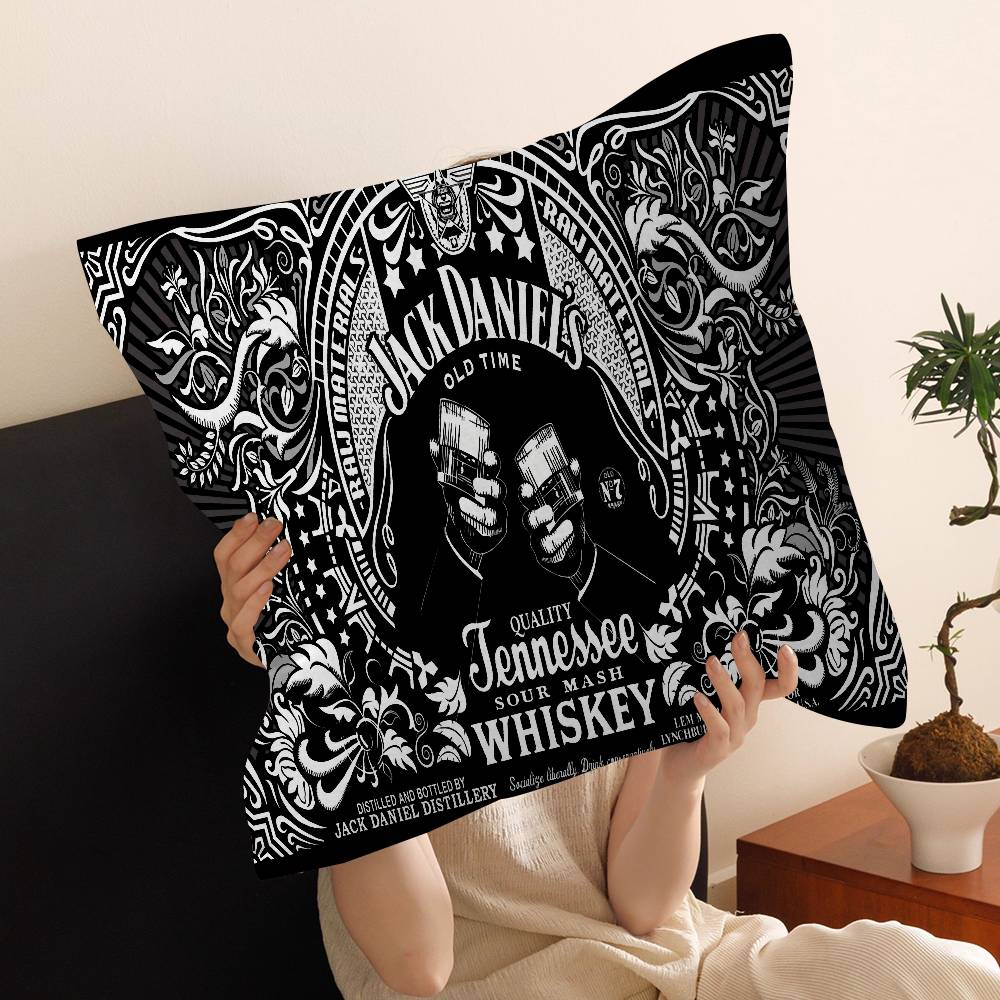 J-Jack D-Daniels Наволочки Мультяшные Декоративные для Дивана Домашние Двусторонние Короткий Плюш Милые Наволочки 30cmx30cm