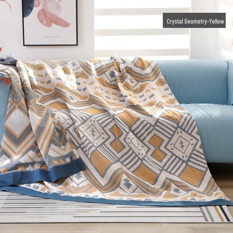 LISM Gauze Towel Summer Quilt Blanket