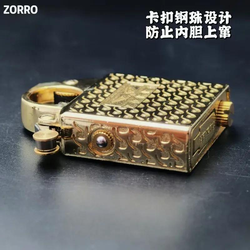 ZORRO Second Generation Upgraded Internal Insert, Sealed and Oil-proof Movement, Can Be Used for Standard Lighter Accessories