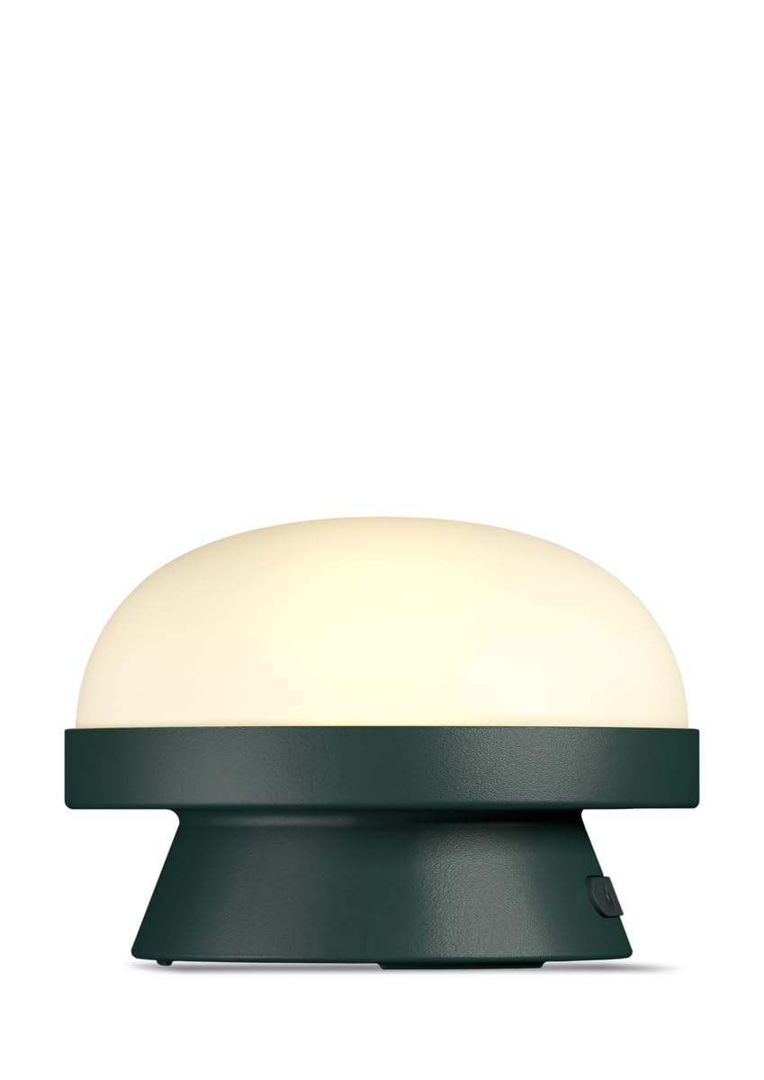 

ROSENDAHL Copenhagen Soft Spot Solar Circular DOTS (S) 11.5cm Forest Green 26347 Portable Lamp, Nordic Style