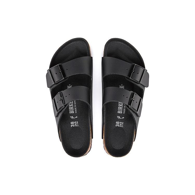 Birkenstock Arizona Sandals Narrow Fit 'Black' Men's 1019069