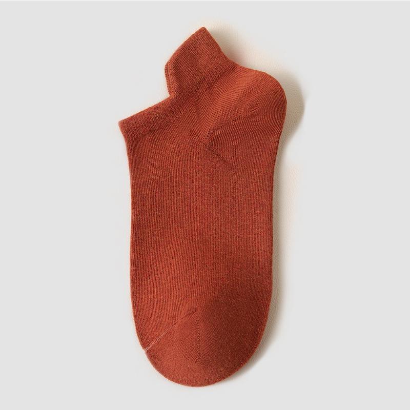 Female Spring and Summer Leisure Pure Cotton Ear Lifting Anti Wear Sweat Socks