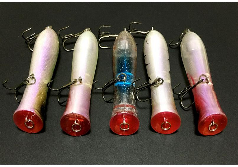 85mm Popper Minnow Fishing Lure - 11g Bait