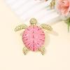 Unique Tortoise Design Brooch Lightweight Alloy Jewelry Lapel Pin For Business Outfit Birthday Gift