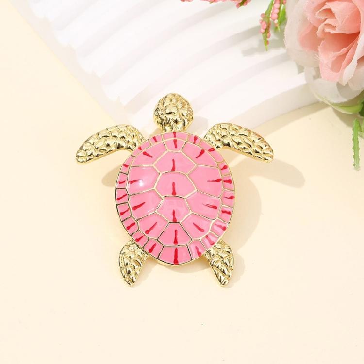 Unique Tortoise Design Brooch Lightweight Alloy Jewelry Lapel Pin For Business Outfit Birthday Gift