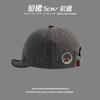 Niche design cm short brim cap couple men and women shopping hat adjustable soft brim sports baseball cap