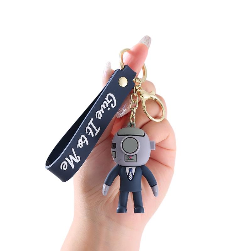 Skibidi Toilet Cartoon Schlüsselanhänger Taschenanhänger Pvc Weichgel Material Für Auto Souvenirs Hochzeit/Geburtstag/Abschluss Geschenke