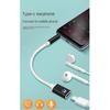 3.5mm Male To Type C Female Audio Cable Cord, Analog Audio Jack Headphone Audio Adapter For Mp3 Pla