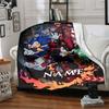 Custom 1pc Sonic Characters Celebration Blanket, Soft And Comfortable Blanket, Casual Warm, Camping Travel Blanket, Birthday Gift Q912187