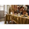 Set of 2 "Soline" Hand Towels 50 X 70 Cm Washed Linen - Soline Caramel