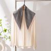 2025 Autumn Elegant Print Silk Crepe Scarf - Mulberry Square Shawl and Sunscreen Accessory for Women
