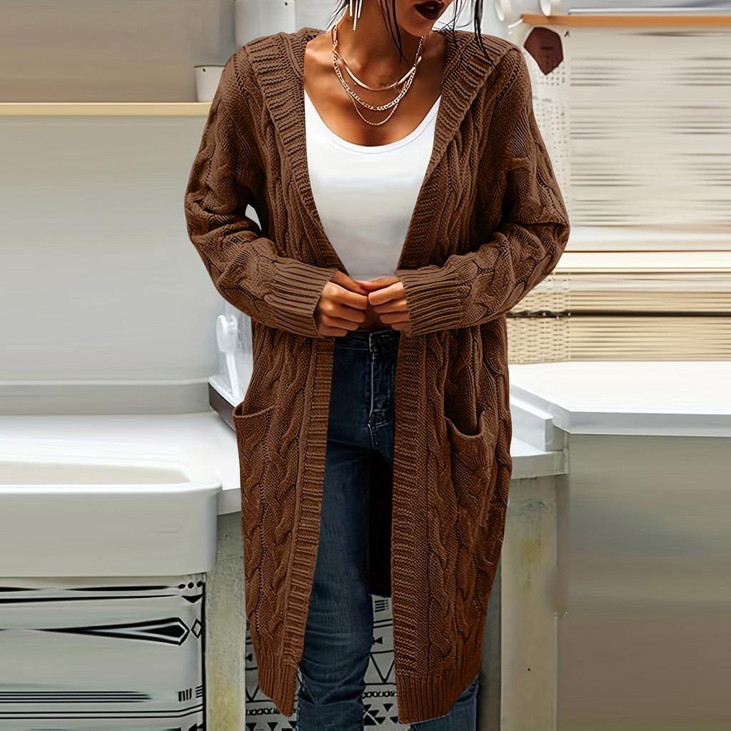 Women's Cardigan Sweaters Lightweight R-Neck Long Sleeve Outfits Fall Fashion Clothing