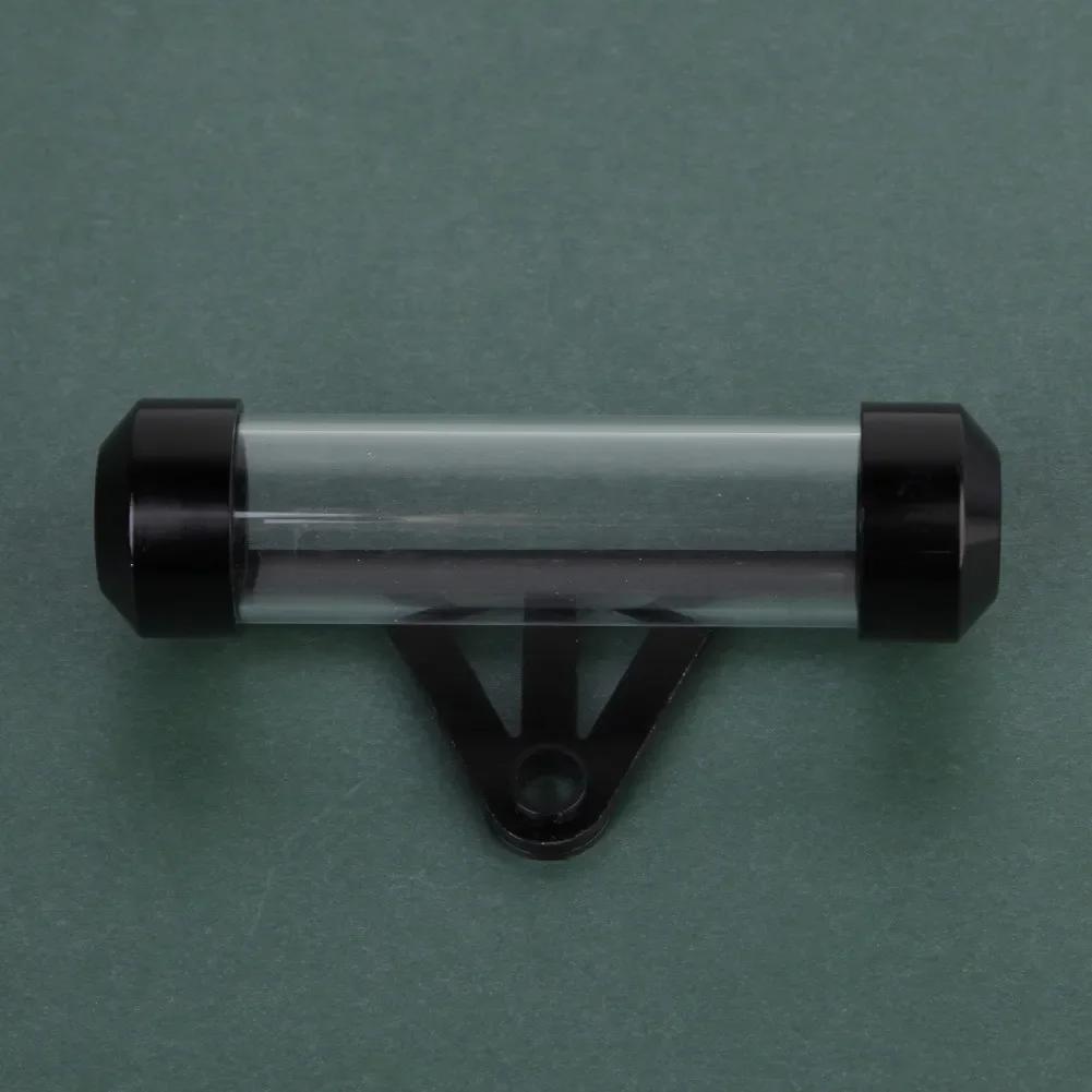Tube Tax Disc Registration Label Holder Universal Motorbike Tax Disc Tube Cylindrical Holder Frame Waterproof Detachable