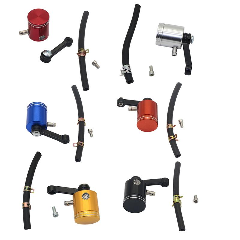 CNC Aluminum Oil Pot Modified for Motorcycle Brake Clutch Cylinder Metal Fluid Reservoir Tank Front Vehicle Use