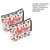Vriendschap Make-up Tas Cadeaus Inspirerende Quote Make-up Pouch Vrouwen Make-up Organizer Etui Vriendschapscadeau voor BFF Zus Beste Vriendin