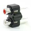 Exclusive 1Pc Female Audio Jack with Gold Connector, 2/4/6Holes Stereo Input, AV Socket Perfectly Sealed at 90/180 Degrees.