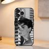 Actress A-Audrey Hepburn    Phone Case For iPhone 17,16,15,14,13,12,11 Plus,Pro Max,XS,Soft Silicone Black Cover