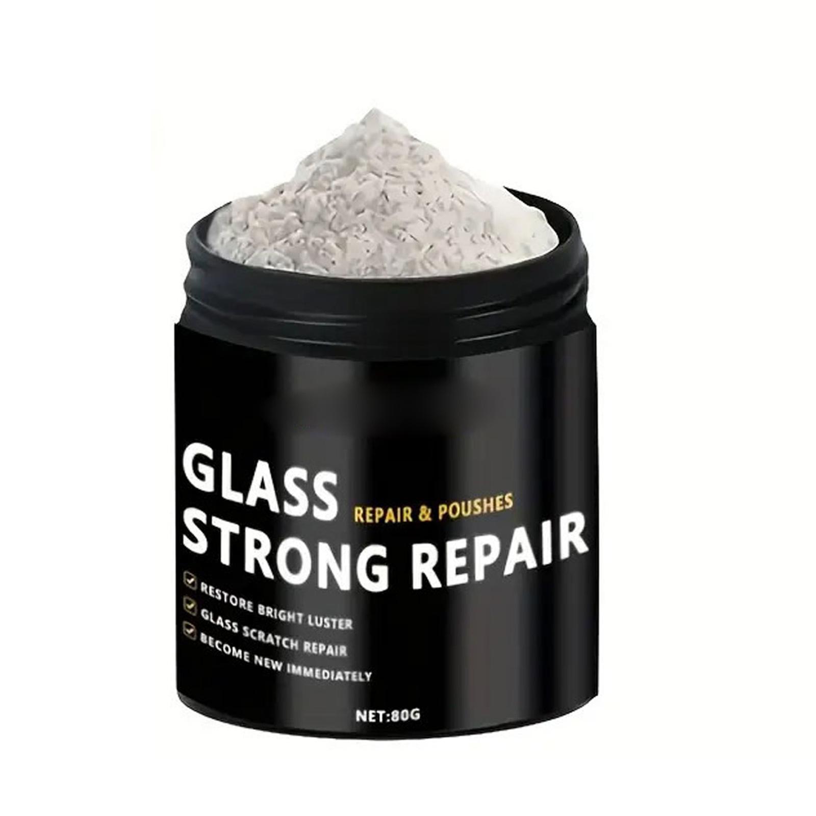 

Car Glass Polishing Powder To Remove Oil Film Cleaning Powder Car Front Windshield To Remove Window Scratches One Size