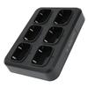 6 Way Walkie Talkie Charging Base Safe Fast Charging Radio Charger for MD?390 MD?398 MD?368 MD?580